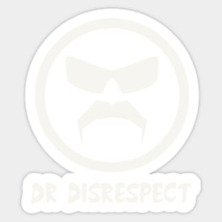 Dr Disrespect Merch Dr Disrespect Logo Sticker